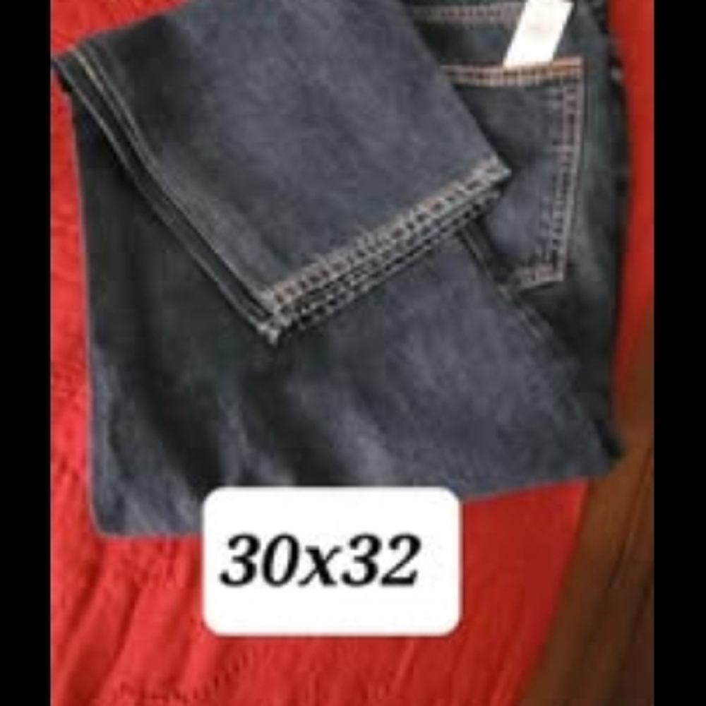 Men's Dark Wash Jeans 30x32